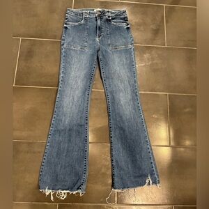 Classic Blue Wide Leg Jeans
